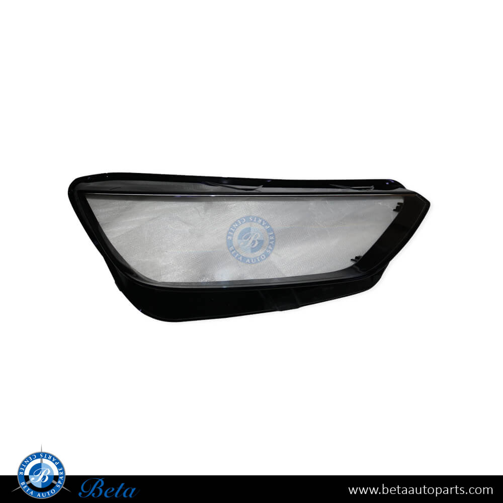 Right Side Headlamp Lens for Audi Q5 2021-Up models, Part Number 80A941034F Right Side Headlamp Lens for Audi Q5 2021-Up models, Part Number 80A941034F